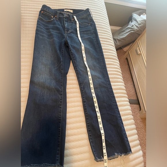 Madewell Cali Demi Bootcut jeans with cropped frayed hem - Picture 7 of 7